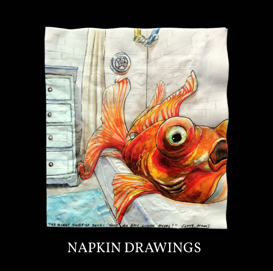 View Napkin Drawings by Nina Levy