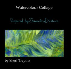 Watercolour Collage book cover