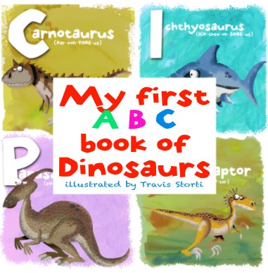 My First ABC Book of Dinosaurs book cover
