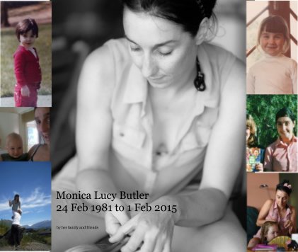 Monica Lucy Butler Memorial book cover