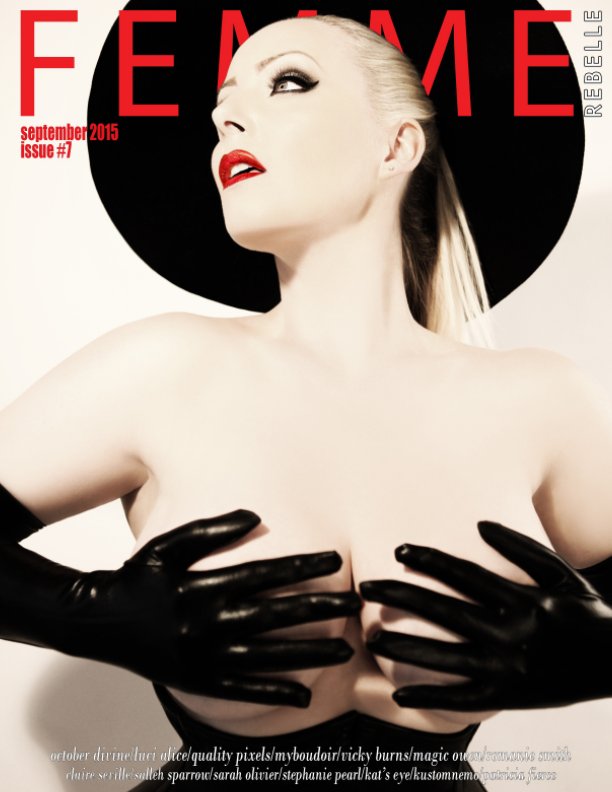 Femme Rebelle Magazine September 15 By Nicola Grimshaw Mitchell Blurb Books