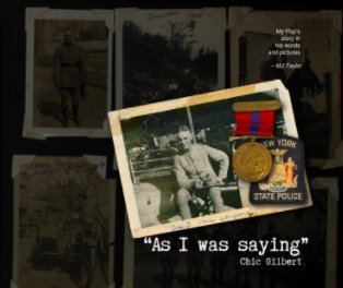 "As I was saying" book cover
