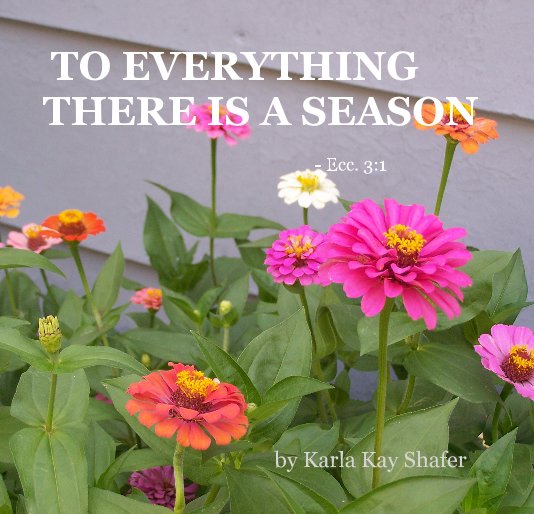 Ver TO EVERYTHING THERE IS A SEASON - Ecc. 3:1 por Karla Kay Shafer