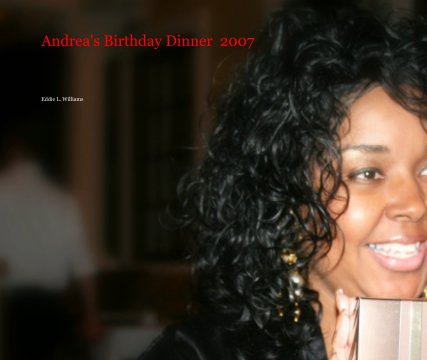 Andrea's Birthday Dinner  2007 book cover