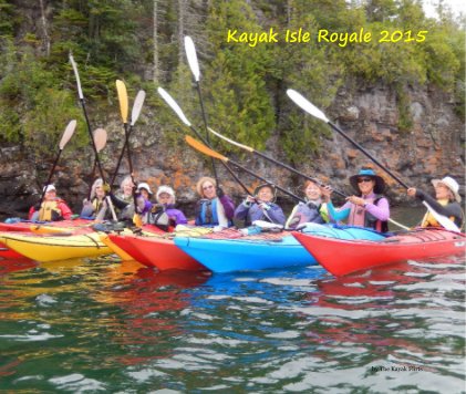 Kayak Isle Royale 2015 book cover