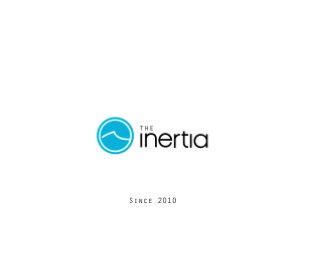The Inertia Limited Edition 5-Year Anniversary Book book cover
