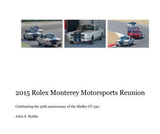 2015 Rolex Monterey Motorsports Reunion book cover