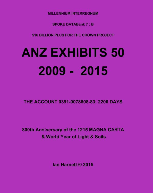 Bekijk ANZ Exhibits 50 op Ian Harnett, Annie Cameron
