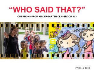 WHO SAID THAT? book cover