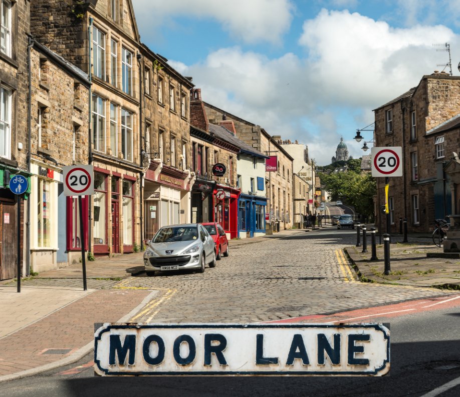 View Lancaster's Moor Lane by Alan Wylde