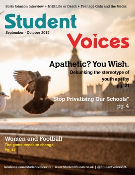 Student Voices Magazine 1 book cover