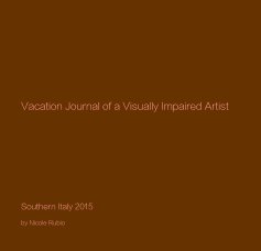Vacation Journal of a Visually Impaired Artist book cover