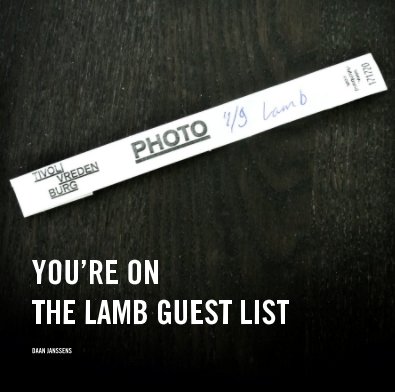 YOU’RE ON THE LAMB GUEST LIST book cover