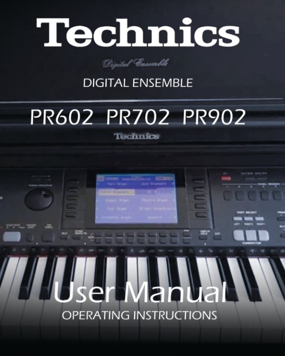 Ver Technics PR902 PR702 PR602 User Manual por Technics PR902 Technics PR702 Technics PR602