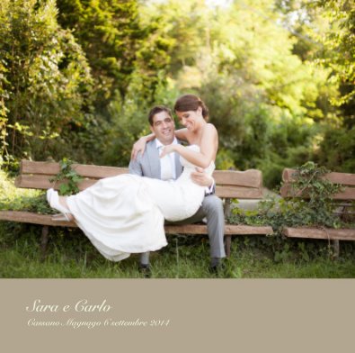 Sara e Carlo Cassano Magnago 6 settembre 2014 book cover