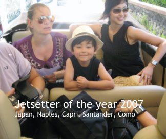Jetsetter of the year 2007 book cover