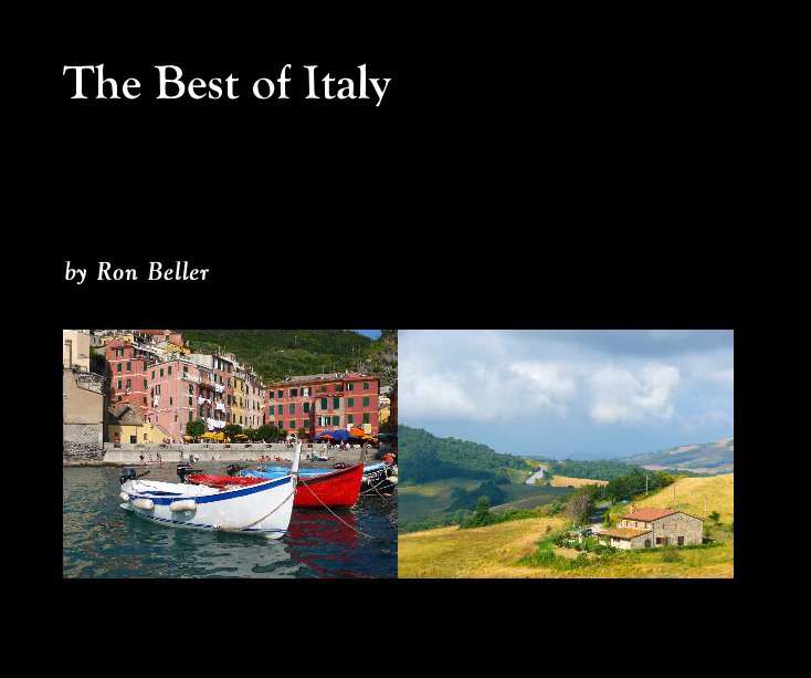 View The Best of Italy by Ron Beller