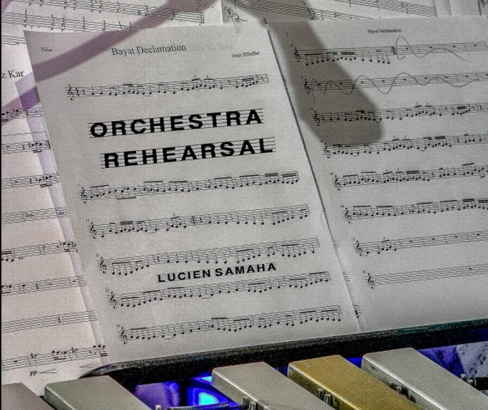 View Orchestra Rehearsal by Lucien Samaha