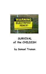 Survival of the Childish book cover