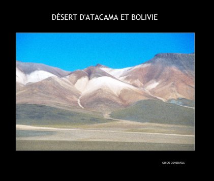 DÉSERT D'ATACAMA ET BOLIVIE book cover