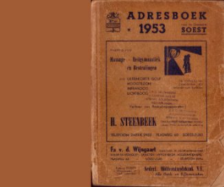 Adresboek Soest 1953 book cover