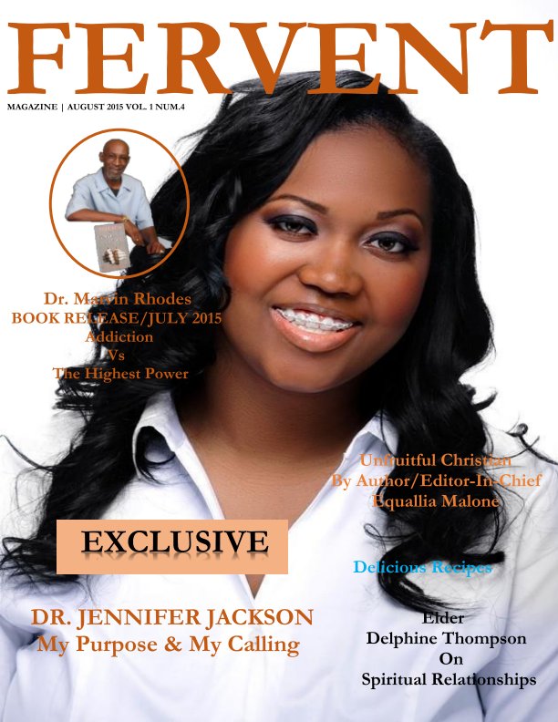 View Fervent Magazine August  2015 Edition by Equallia Malone