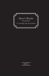 Dave's Words book cover