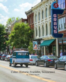 Color Historic Franklin, Tennessee book cover