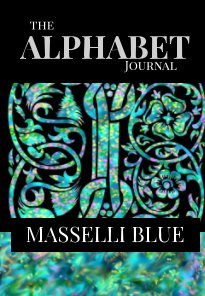 The Alphabet Journal - Masselli Blue book cover