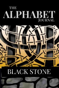 The Alphabet Journal - Black Stone book cover