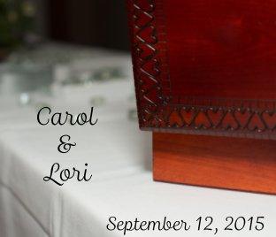 Carol and Lori 2015 book cover