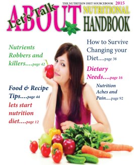 NUTRITION DIET HANDBOOK 2015 book cover