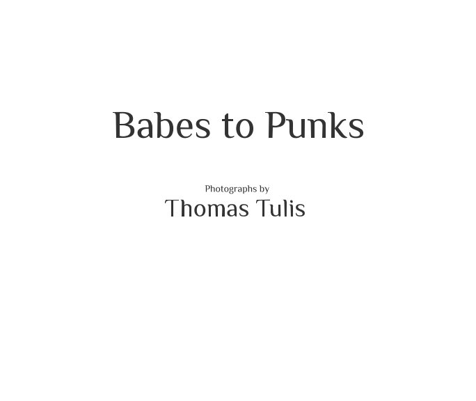 Visualizza Babes to Punks di Thomas Tulis