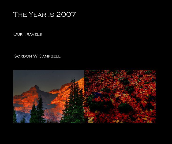View The Year is 2007 by Gordon W Campbell