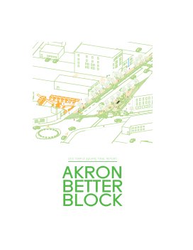 Akron Better Block 2015 - Final Report book cover
