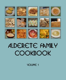 Alderete Family Cookbook book cover