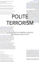 Polite Terrorism book cover
