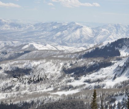 Skiing Utah book cover