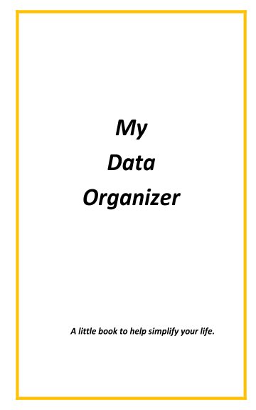 View My Data Organizer by Jamie Vega