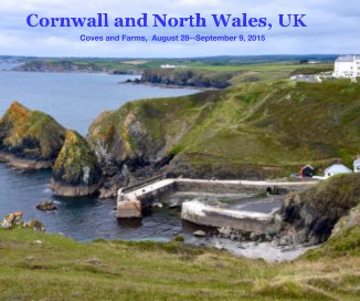 Cornwall and North Wales, UK book cover