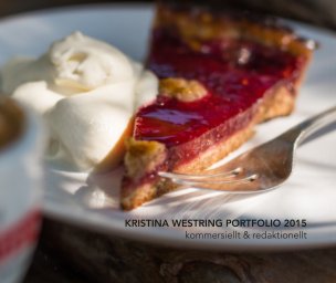 Kristina Westring Portfolio 2015 book cover