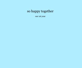 so happy together book cover