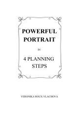 Powerful Portrait in 4 planning Steps book cover