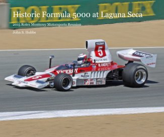 Historic Formula 5000 at Laguna Seca book cover