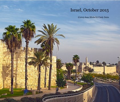 Israel, October 2015 book cover