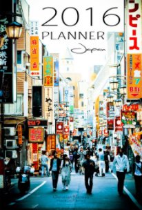 2016 Planner - Japan (English) book cover