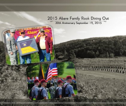 2015 Abare Family Rook Dining Out - 30th Anniversary Edition book cover