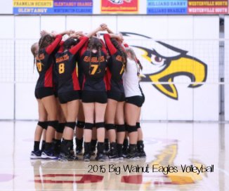 2015 Big Walnut Eagles Volleyball book cover