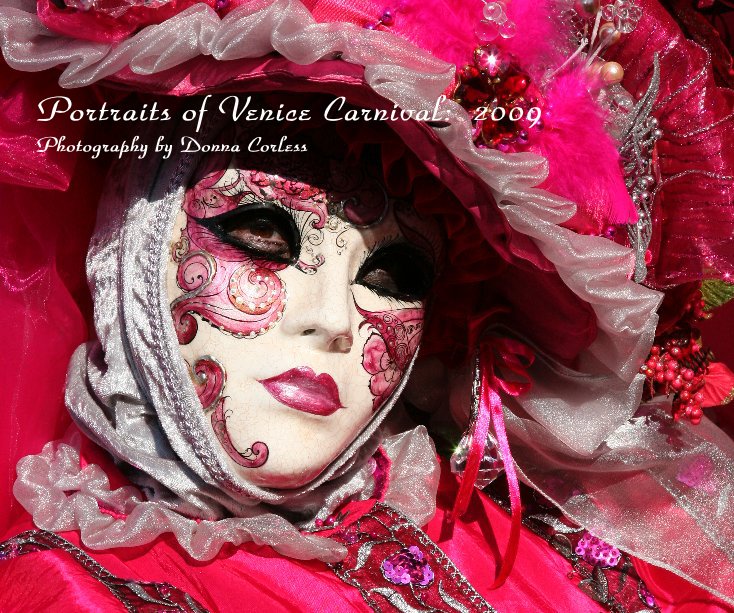 View Portraits of Venice Carnival by Donna Corless