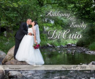 DiCuio Wedding Proofs book cover